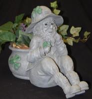 LEPRECHAUN POT 'O GOLD PLANTER